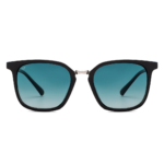Gunmetal Full Rim Square Sunglasses | Stylish Premium Eyewear for Men - Image 2