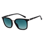 Gunmetal Full Rim Square Sunglasses | Stylish Premium Eyewear for Men