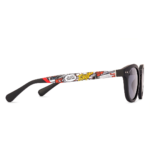 Black Full Rim Round Kids Sunglasses | Stylish & Premium Sunglasses for Children - Image 3