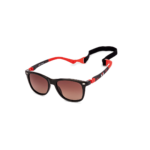 Black Full Rim Square Kids Sunglasses | Trendy Sunglasses for Boys & Girls - Image 3