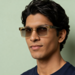Brown Full Rim Rectangle Stylish Square Sunglasses Online