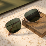 Gunmetal Full Rim Square Sunglasses | Stylish Square Sunglasses Online