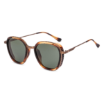 Black Full Rim Square Stylish Square Sunglasses - Image 3