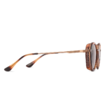 Gunmetal Full Rim Square Sunglasses | Fashionable Full Rim Sunglasses - Image 4