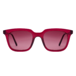 Cherry Red Full Rim Square Hustlr Z- Cherry Red - Image 4