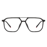 Black Full Rim Geometric| Stylish Optical Frame for Everyday Fashion - Image 2
