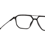 Black Full Rim Geometric| Stylish Optical Frame for Everyday Fashion - Image 3