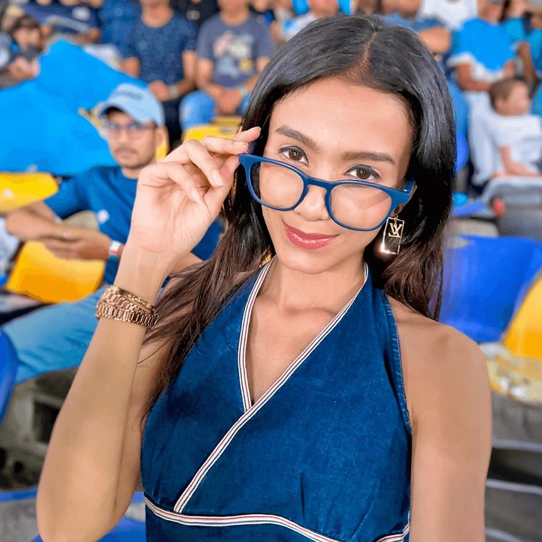 navy-full-rim-square-air-essentials-la-e15417-w-c15-eyeglasses_208951_24march25 Dark Night | Trendy Designer Eyeglasses for Daily Use - Image 1