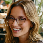 Tortoise Full Rim Cat Eye Premium Stylish Optical Eyewear - Image 3
